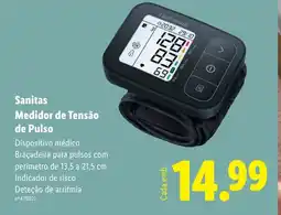 Lidl Sanitas Medidor de Tensão de Pulso promoção