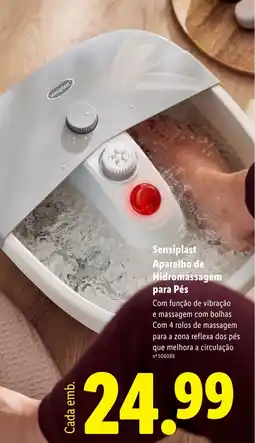 Lidl Sensiplast Aparelho de Hidromassagem para Pés promoção