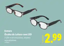 Lidl Esmara Óculos de Leitura com LED promoção