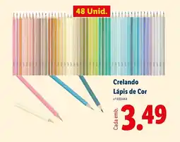 Lidl Crelando Lápis de Cor promoção