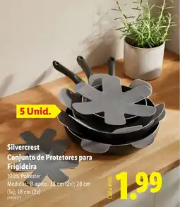 Lidl Silvercrest Conjunto de Protetores para Frigideira promoção