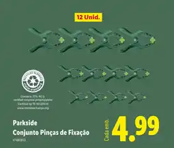 Lidl Parkside Conjunto Pinças de Fixação promoção