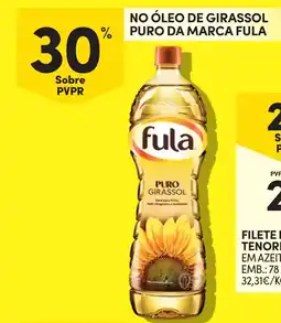 Continente No óleo de girassol puro da marca fula promoção