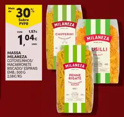 Continente Massa milaneza promoção