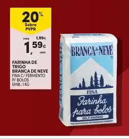 Continente Farinha de trigo branca de neve promoção