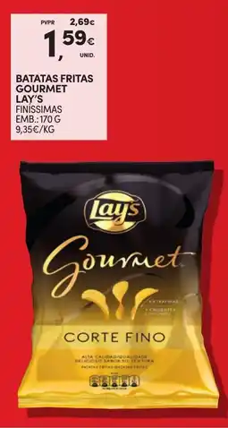 Continente Batatas fritas gourmet lay's finissimas promoção