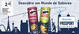 Continente Snacks de batatas pringles promoção