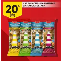 Continente Nas bolachas marinheiros da marca cuétara promoção