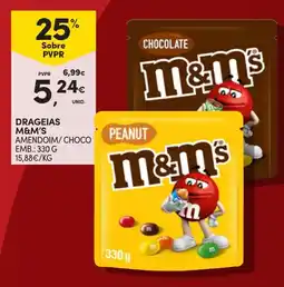 Continente Drageias m&m's promoção