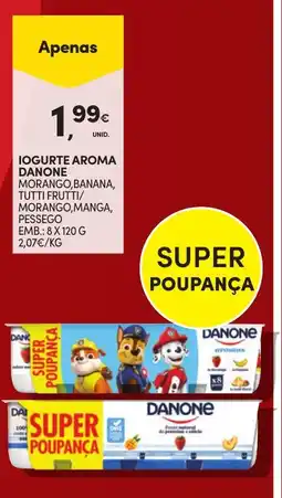 Continente Iogurte aroma danone promoção