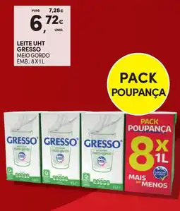 Continente Leite uht gresso promoção