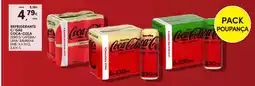 Continente Refrigerante c/gas coca-cola promoção
