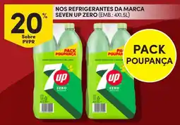 Continente Nos refrigerantes da marca seven up zero promoção