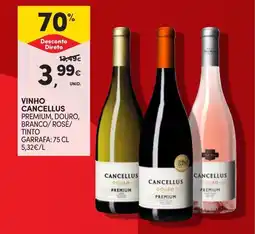 Continente Vinho cancellus promoção