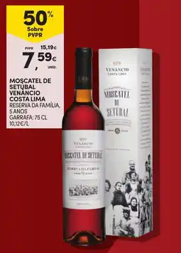 Continente Moscatel de setúbal venâncio costa lima promoção