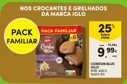 Continente Cordon blue iglo promoção