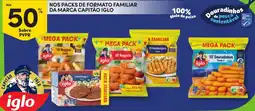 Continente Nos packs de formato familiar % da marca capitão iglo promoção