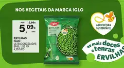 Continente Ervilhas iglo promoção