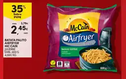 Continente Batata palito airfryer mc cain julienne promoção