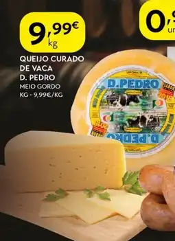 Spar Queijo curado de vaca D. Pedro promoção