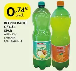 Spar Refrigerante c/ gás spar promoção
