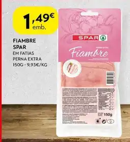 Spar Fiambre spar promoção