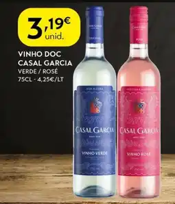 Spar Vinho doc casal garcia promoção