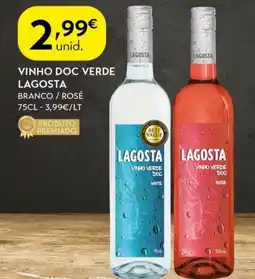 Spar Vinho doc verde lagosta promoção