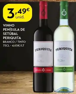 Spar Vinho penísula de setúbal periquita promoção