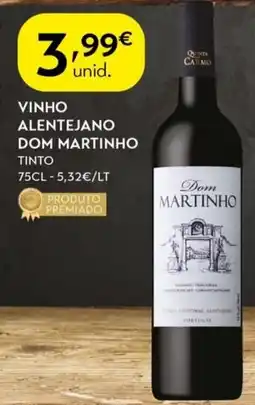 Spar Vinho alentejano dom martinho tinto promoção