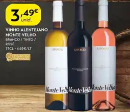 Spar Vinho alentejano monte velho promoção