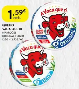 Spar Queijo vaca que ri promoção