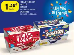Spar Iogurte mix-in nestle kit kat promoção
