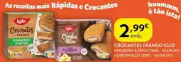 Spar Crocantes frango iglo parmesão & ervas promoção
