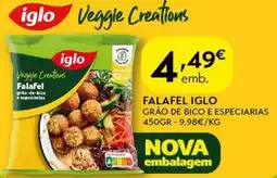 Spar Falafel iglo promoção
