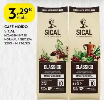 Spar Café moído sical promoção