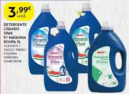 Spar Detergente líquido spar p/ máquina roupa promoção