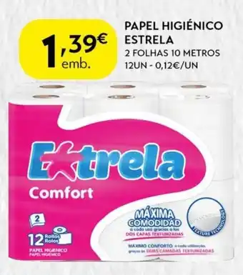 Spar Papel higiénico estrela promoção