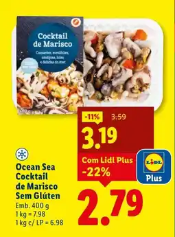 Lidl Ocean Sea Cocktail de Marisco Sem Glúten promoção