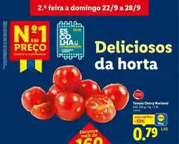 Lidl Tomate Cherry Nacional promoção