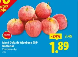 Lidl Maçã Gala de Alcobaça IGP Nacional promoção