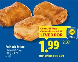Lidl Folhado Misto promoção