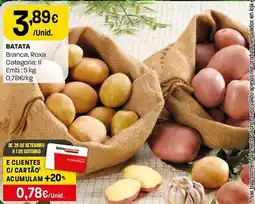 Intermarché Batata promoção