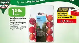 Intermarché Maçã royal gala PorSi Programa Origens promoção