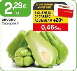 Intermarché Chuchu promoção