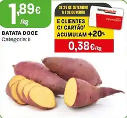Intermarché Batata doce promoção