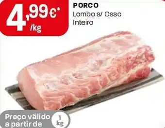 Intermarché Porco Lombo s/ Osso Inteiro promoção