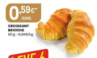 Intermarché Croissant brioche promoção