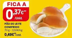 Intermarché Pão de leite comprido promoção