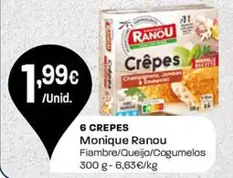 Intermarché 6 crepes Monique Ranou promoção